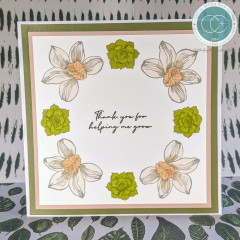 Clear Stamps - Botany Boutique - Orchid