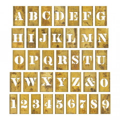 Tim Holtz - Idea-Ology - Stencil Chips Mini