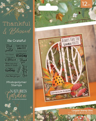 Clear Stamps - Thankful & Blessed - Be Grateful