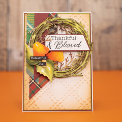 Clear Stamps - Thankful & Blessed - Be Grateful