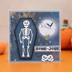 Metal Cutting Die - Vintage Halloween - Skeleton