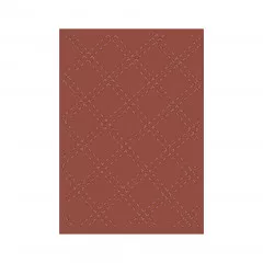 Embossing Folder - Thankful & Blessed - Stitched Tartan