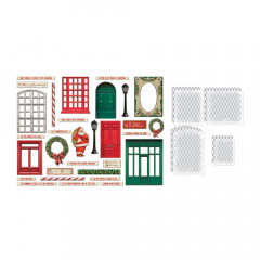 Tim Holtz - Idea-Ology - Baseboards + Transparencies - Christmas 2024