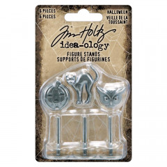 Tim Holtz - Idea-Ology - Metal Adornments - Figure Stands Hallween