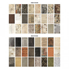 Tim Holtz - Idea-Ology - Backdrops Double-Sided Cardstock - Halloween 2024