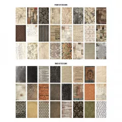 Tim Holtz - Idea-Ology - Backdrops Double-Sided Cardstock - Halloween 2024