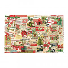 Tim Holtz - Idea-Ology - Ephemera Pack - Christmas 2024