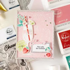 Pinkfresh Studio - Press Plate - Berries & Blossoms