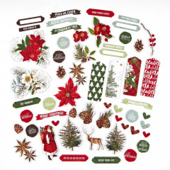 Chipboard Set - Evergreen Season