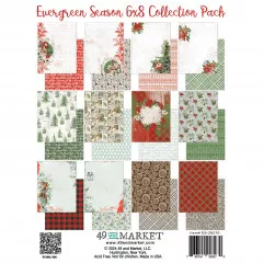 49 And Market - Evergreen Season - 6x8 Collection Pack