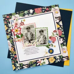 Spellbinders Etched Dies - Nested Postage Labels & Tag