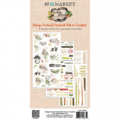 49 And Market - Vintage Orchard - Essentials - 6x12 Rub-On Transfer