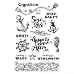 Hero Arts Clear Stamps - Natuical Messages