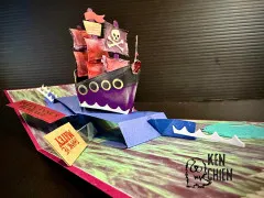 Karen Burniston Die - Pirate Ship Add-ons