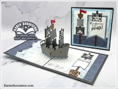 Karen Burniston Die - Pirate Borders