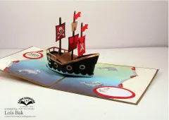 Karen Burniston Die - Pirate Borders