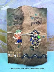 Karen Burniston Die - Pirate Borders