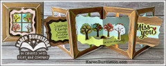 Karen Burniston Die - Fancy Solid Frame