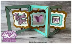 Karen Burniston Die - Fancy Solid Frame