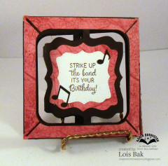 Karen Burniston Die - Fancy Solid Frame