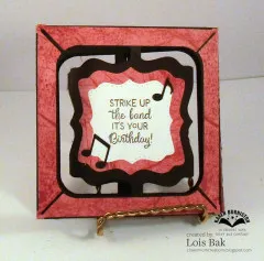 Karen Burniston Die - Fancy Solid Frame