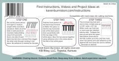 Karen Burniston Die - Piano Keys Pop-up