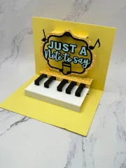 Karen Burniston Die - Piano Keys Pop-up