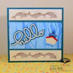 Karen Burniston Die - Set Sail Borders