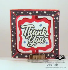 Karen Burniston Die - Thank You Shadow