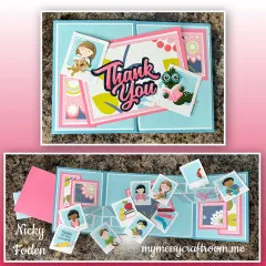 Karen Burniston Die - Thank You Shadow