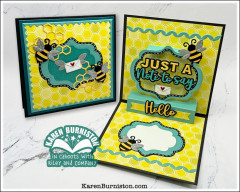 Karen Burniston Die - Just a Note Lorna Add-ons