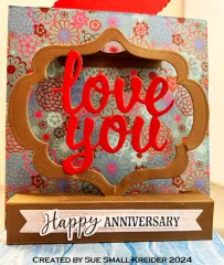 Karen Burniston Die - Just a Note Lorna Add-ons