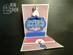 Karen Burniston Die - Just a Note Lorna Add-ons