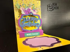 Karen Burniston Die - Happy Birthday Lorna Add-ons