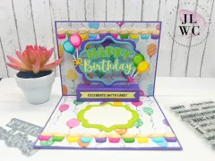 Karen Burniston Die - Happy Birthday Lorna Add-ons