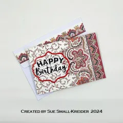 Karen Burniston Die - Happy Birthday Lorna Add-ons