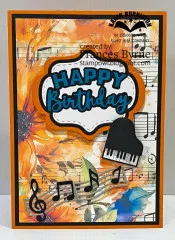 Karen Burniston Die - Happy Birthday Lorna Add-ons