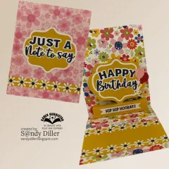 Karen Burniston Die - Happy Birthday Lorna Add-ons