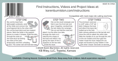 Karen Burniston Die - Boat Pop-up