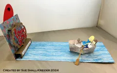 Karen Burniston Die - Boat Pop-up