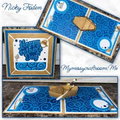 Karen Burniston Die - Boat Pop-up