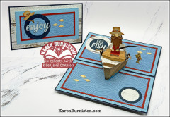 Karen Burniston Die - Boat Pop-up