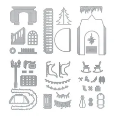 Tonic Studios Craft Kit - 12 Days In Festive Nook