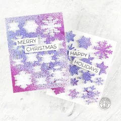 Hero Arts Fancy Dies - Snowflake Patterned