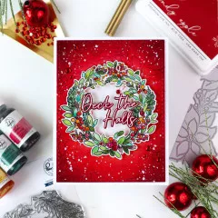 Pinkfresh Studio - Clear Stamps - Deck The Halls