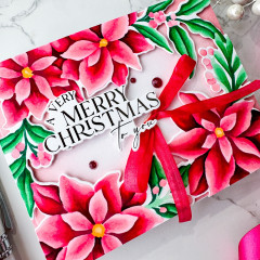 Pinkfresh Studio Die Set - Poinsettia Frame