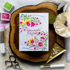 Pinkfresh Studio Stencils - Print Shop: Modern Botanicals