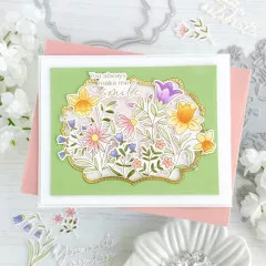 Pinkfresh Studio Die Set - Dotted Fancy Frames