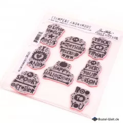 Cling Stamps by Tim Holtz - Halloween Whatnots