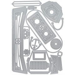 Verso Dimension Die Set - Charming Canal Boat Gift Box